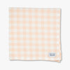 BLUSH GINGHAM DOG BANDANA