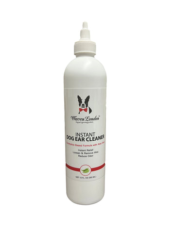 Instant Ear Cleaner For Dogs 4 oz or 12 oz - Removes Wax and Odor