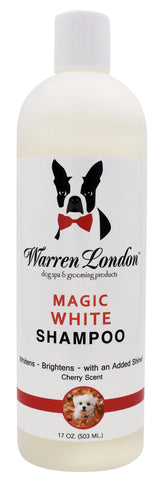 Magic White Brightening Dog Shampoo - Cherry Scented