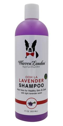Calming Lavender Dog Shampoo w/Aloe Vera & Essential Oils